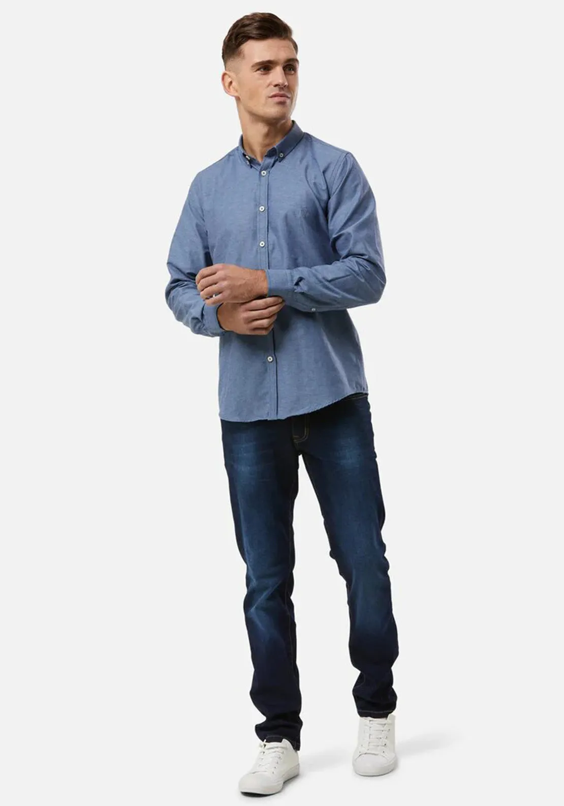 6th Sense Regular Fit Shirt, Navy