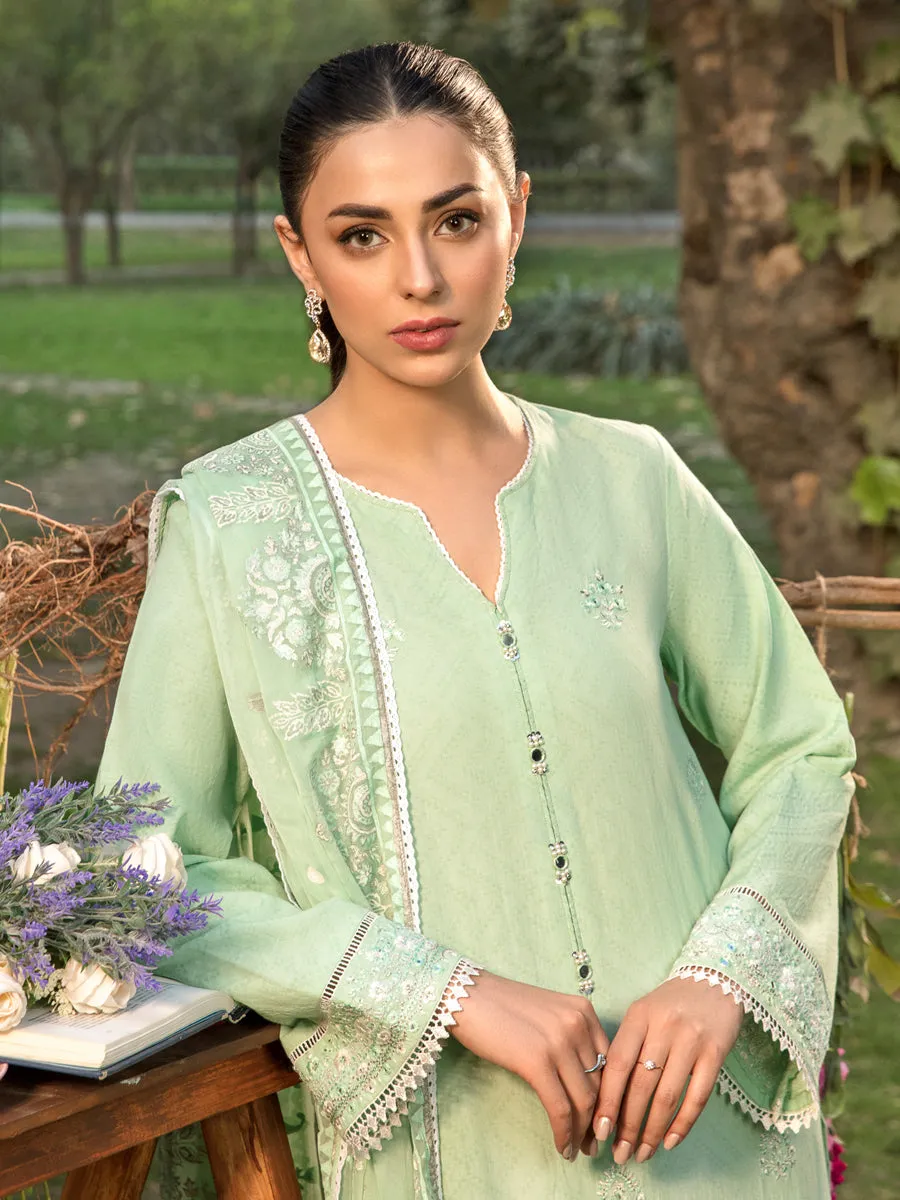 ACE Galleria Bahaar Festive Embroidered Dobby 3Pc Suit A-WU3P23-22794