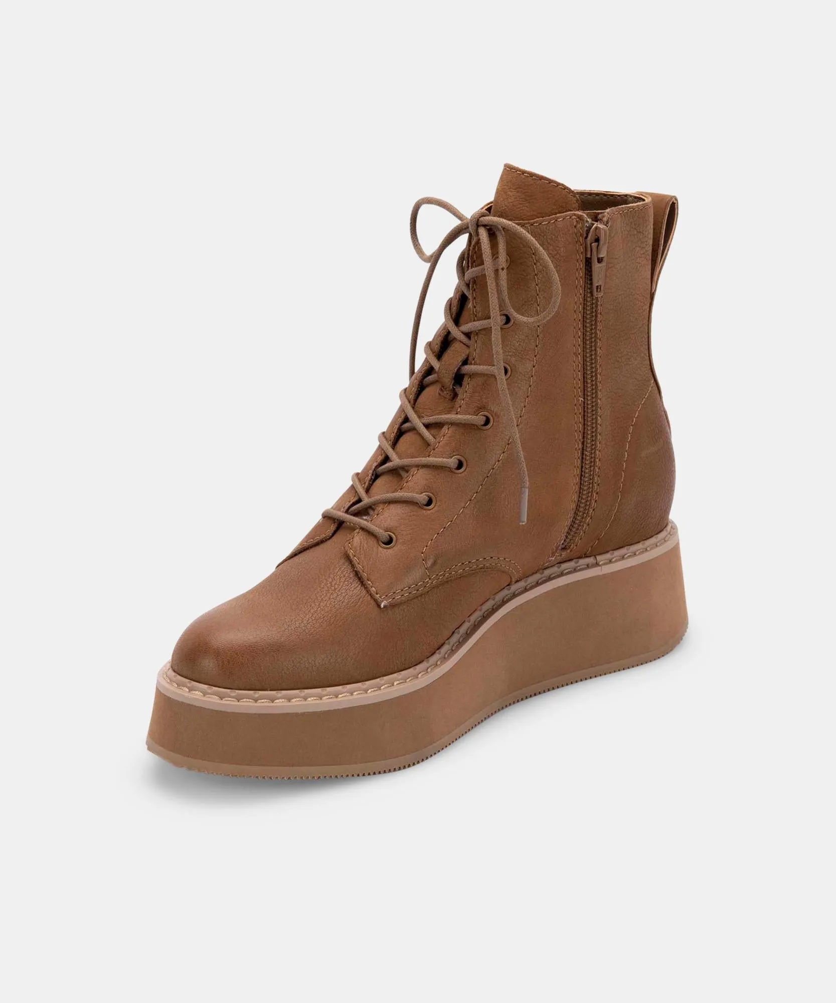 ADYSON BOOTIES WHISKEY NUBUCK re:vita