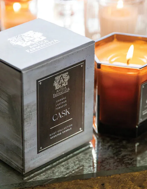 Antica Farmacista Hexagonal Candle 9 oz. - Cask