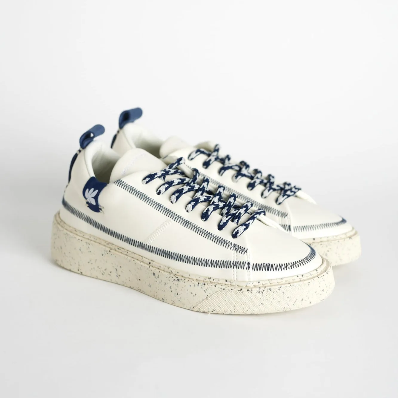 Antonio Coronel White Vegan Sneakers