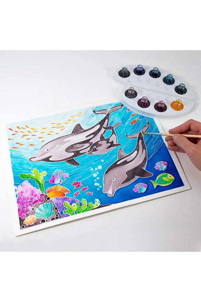 Aquarellum Dauphins (Dolphins)