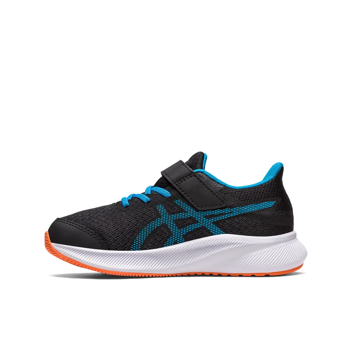 Asics Patriot 13 PS Kids Black Island Blue   