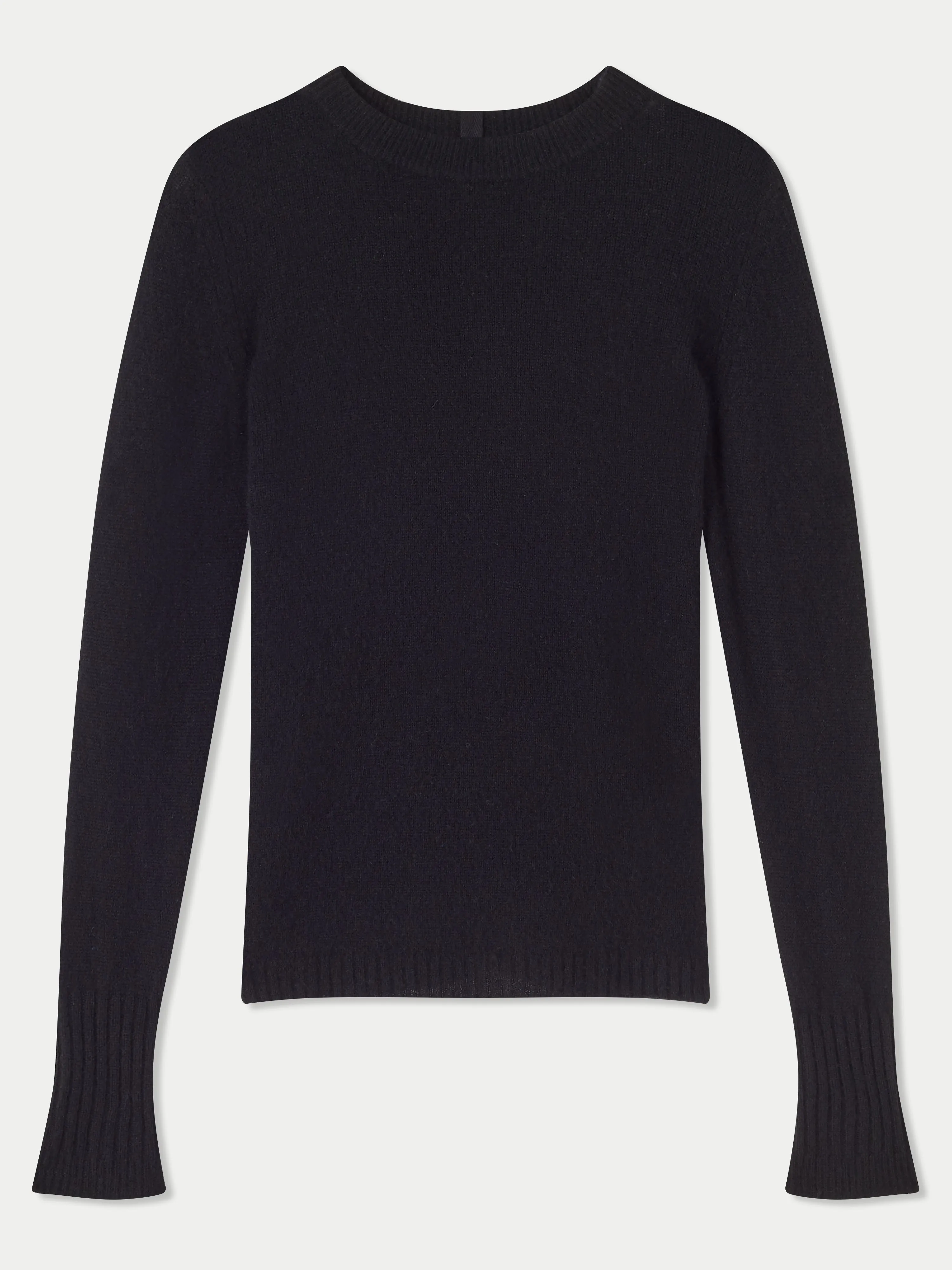 Cloud Cashmere Crew Jumper | Black