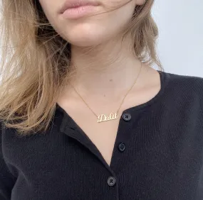 Cursive Name Necklace