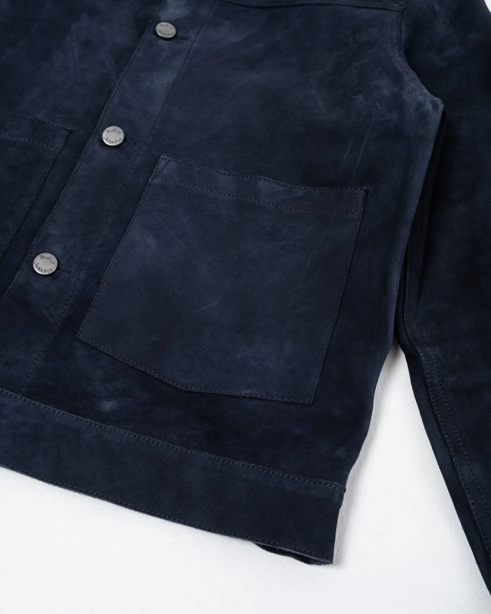 Dante Nubuck Jacket Navy