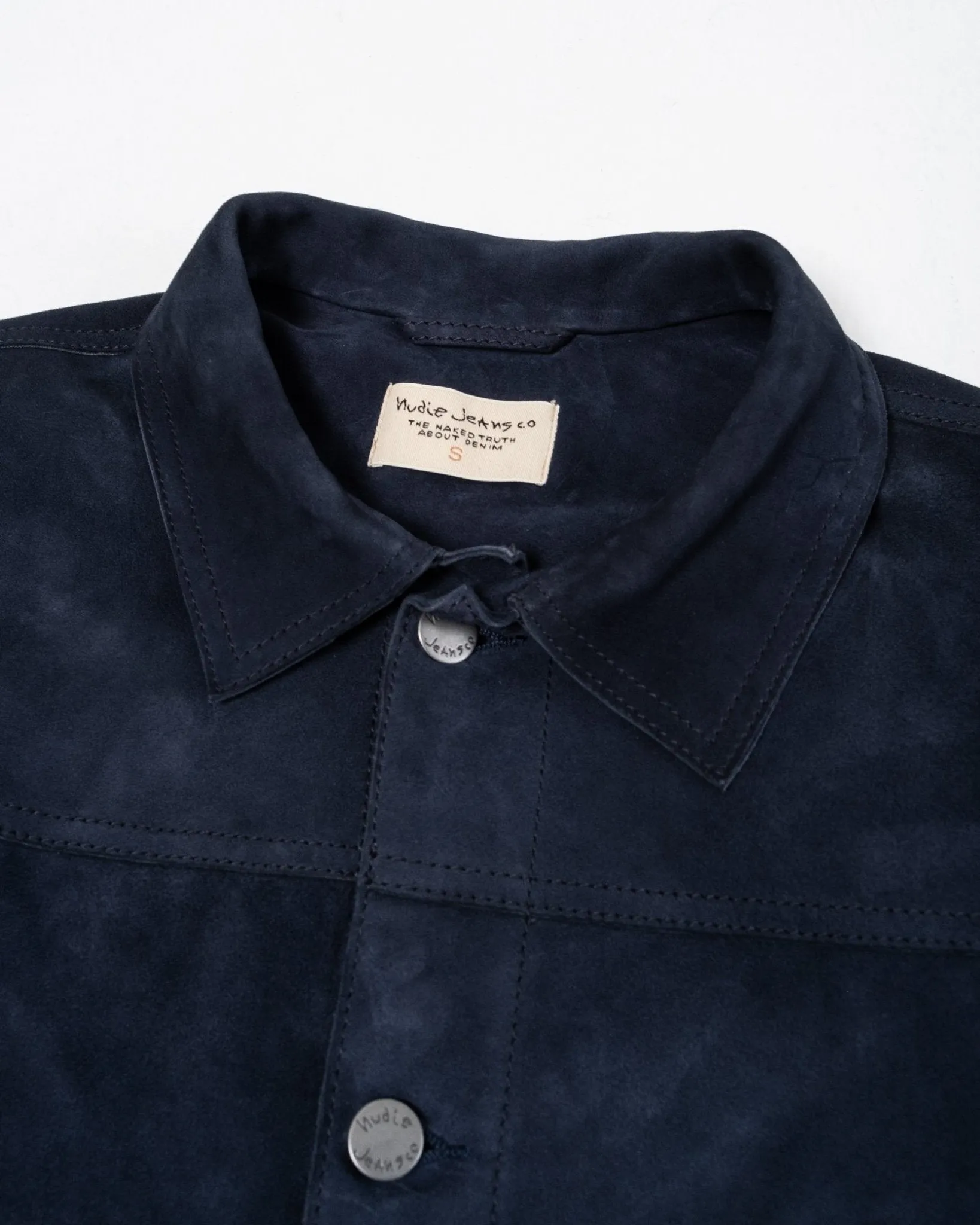 Dante Nubuck Jacket Navy