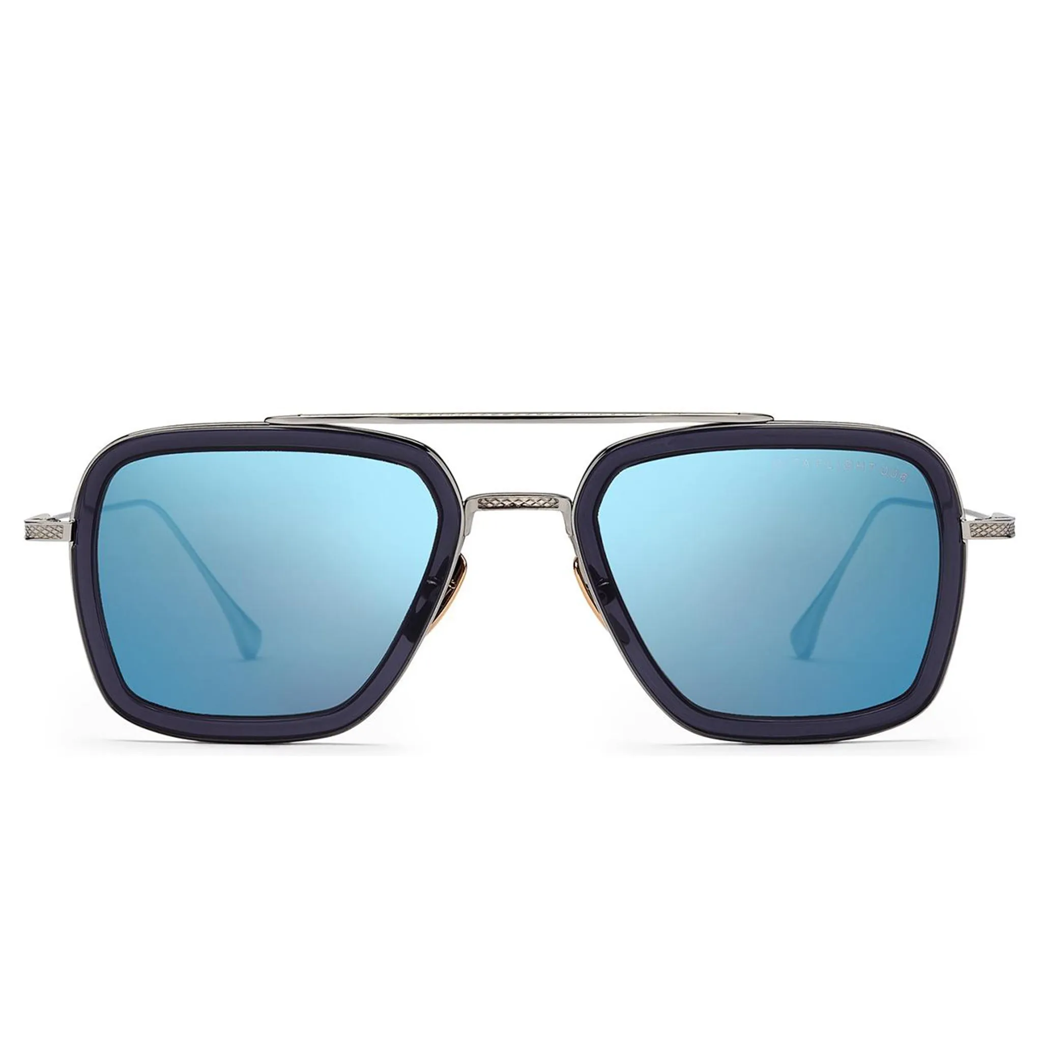 Dita Eyewear 7806 Flight 006 Silver Blue Sunglasses