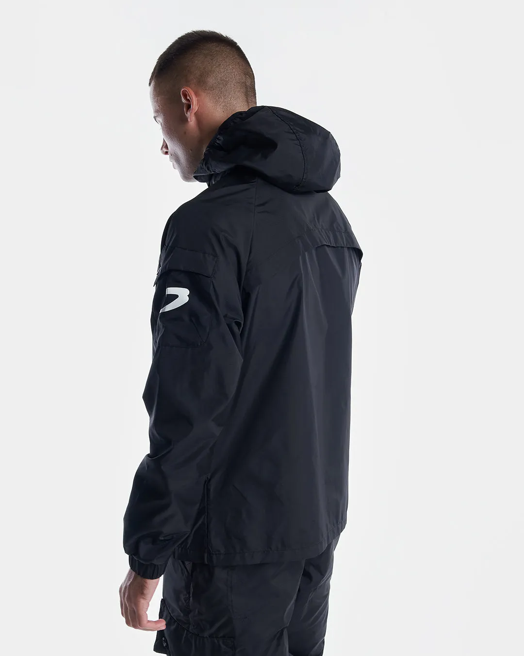 Dundee Windbreaker Jacket - Black