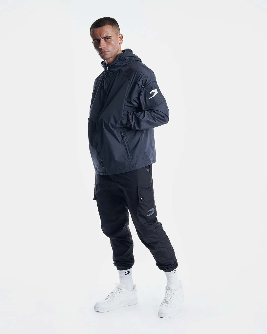 Dundee Windbreaker Jacket - Charcoal