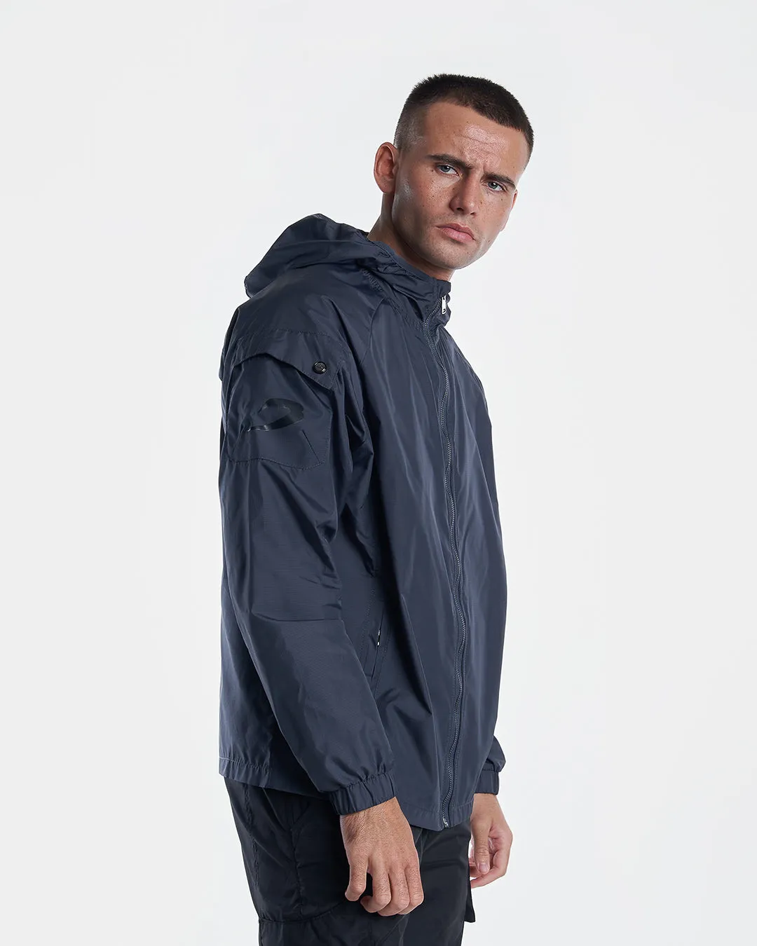 Dundee Windbreaker Jacket - Charcoal