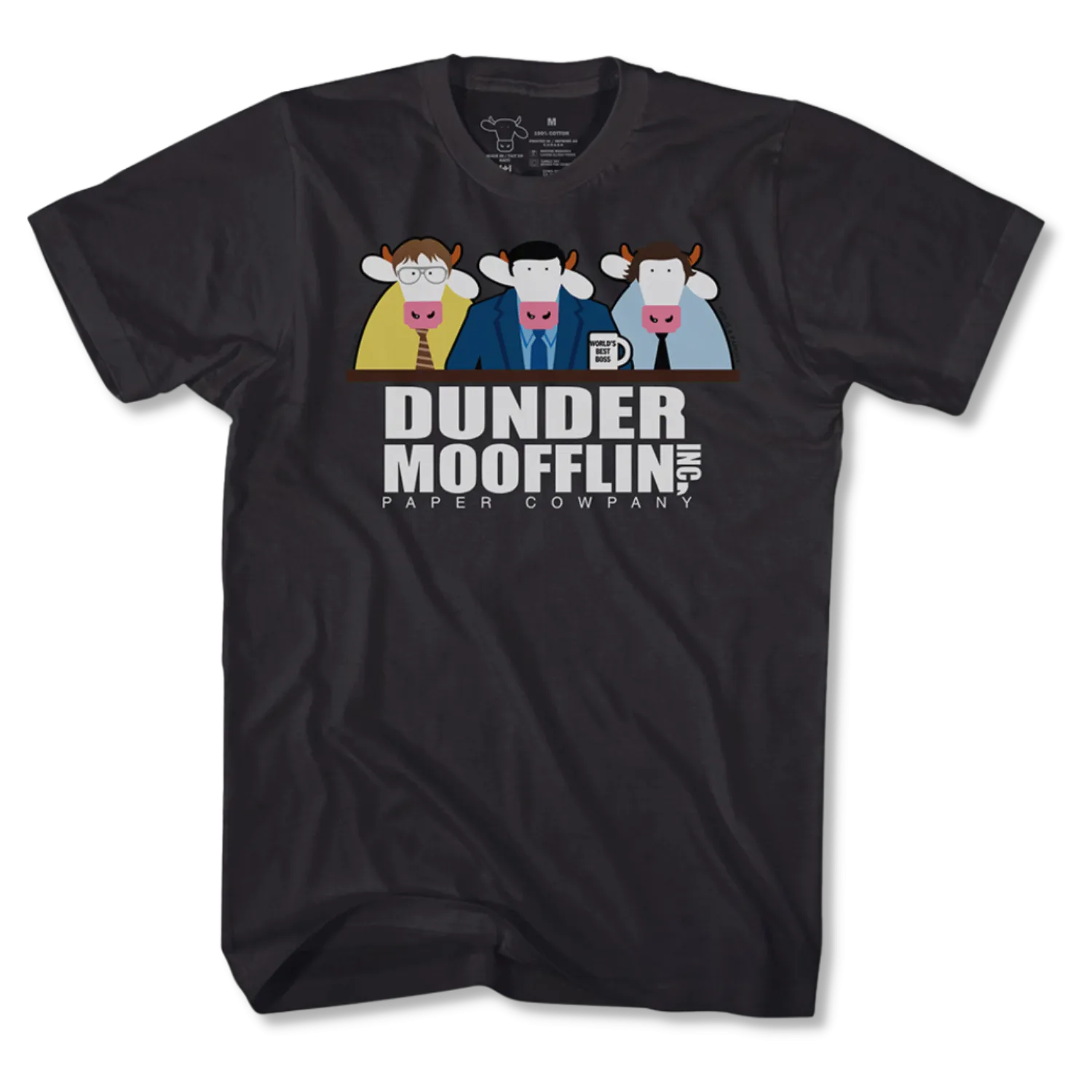 Dunder MOOfflin Adult T