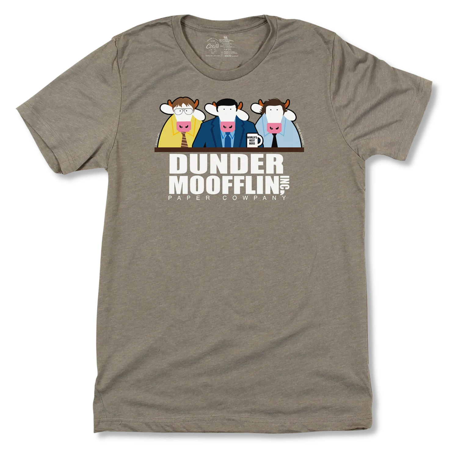 Dunder MOOfflin Adult T