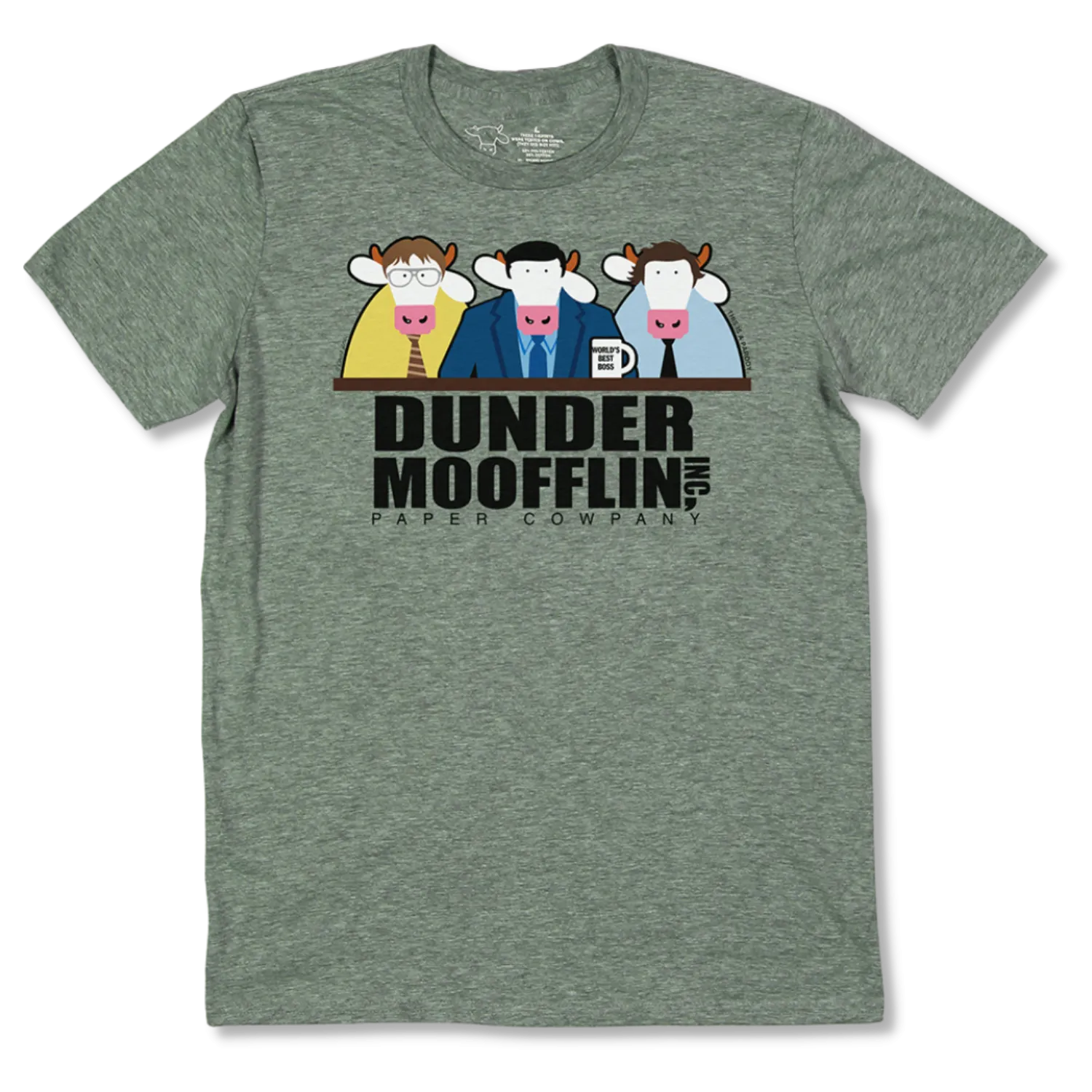 Dunder MOOfflin Adult T