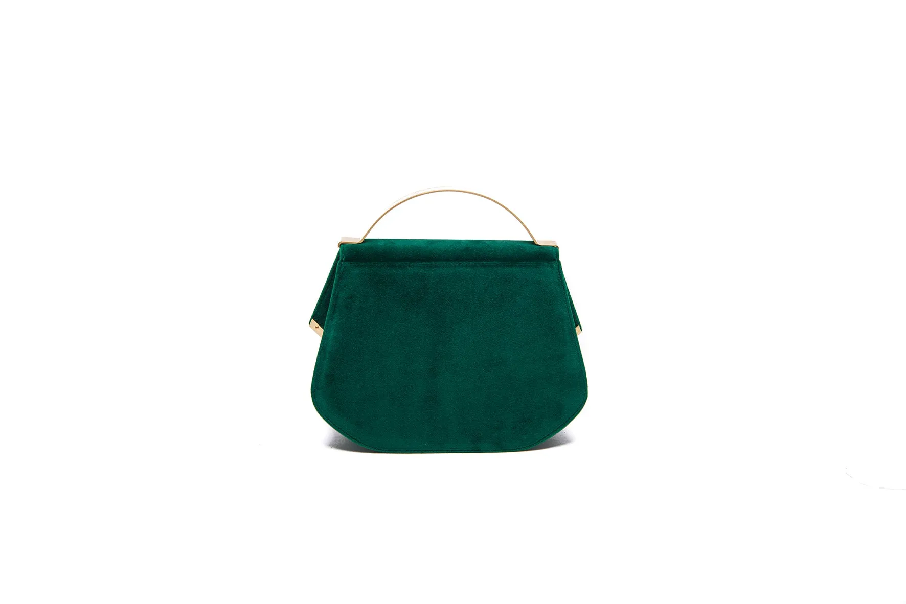 Emerald Velvet Calypso top handle