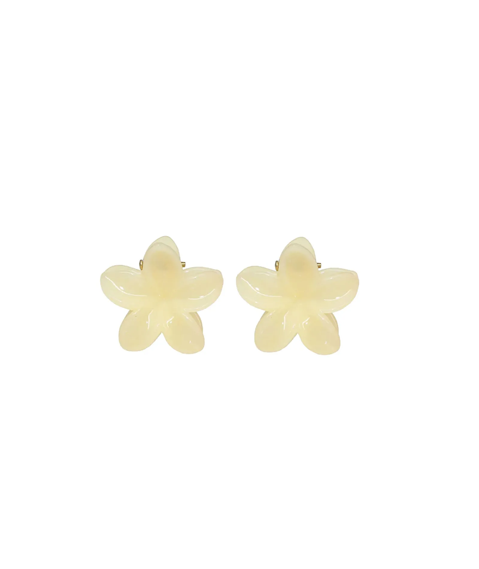 Emi Jay Set of 2 Baby Super Bloom Clips in Jelly Lemon