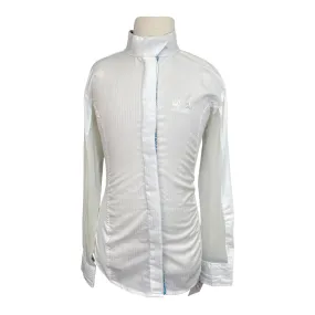 Equine Couture 'Kelsey' Show Shirt in White - Children's 16