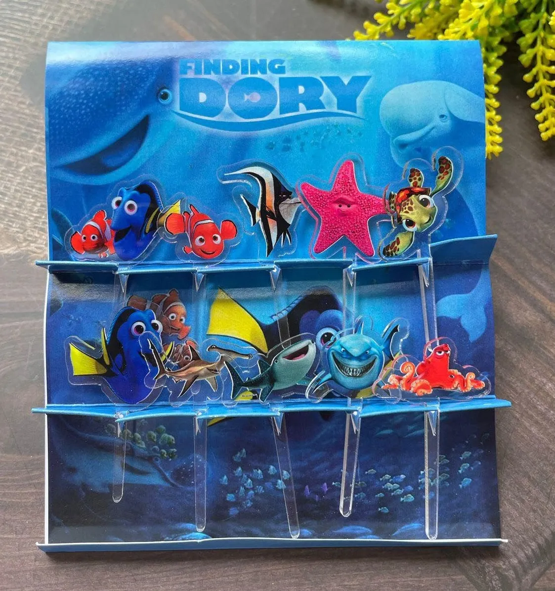 Finding Dory Acrylic Food Picks