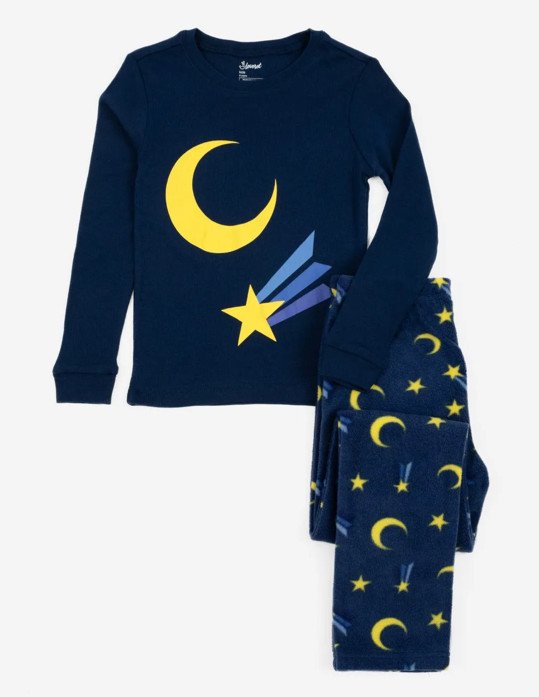 Fleece Print Pajamas