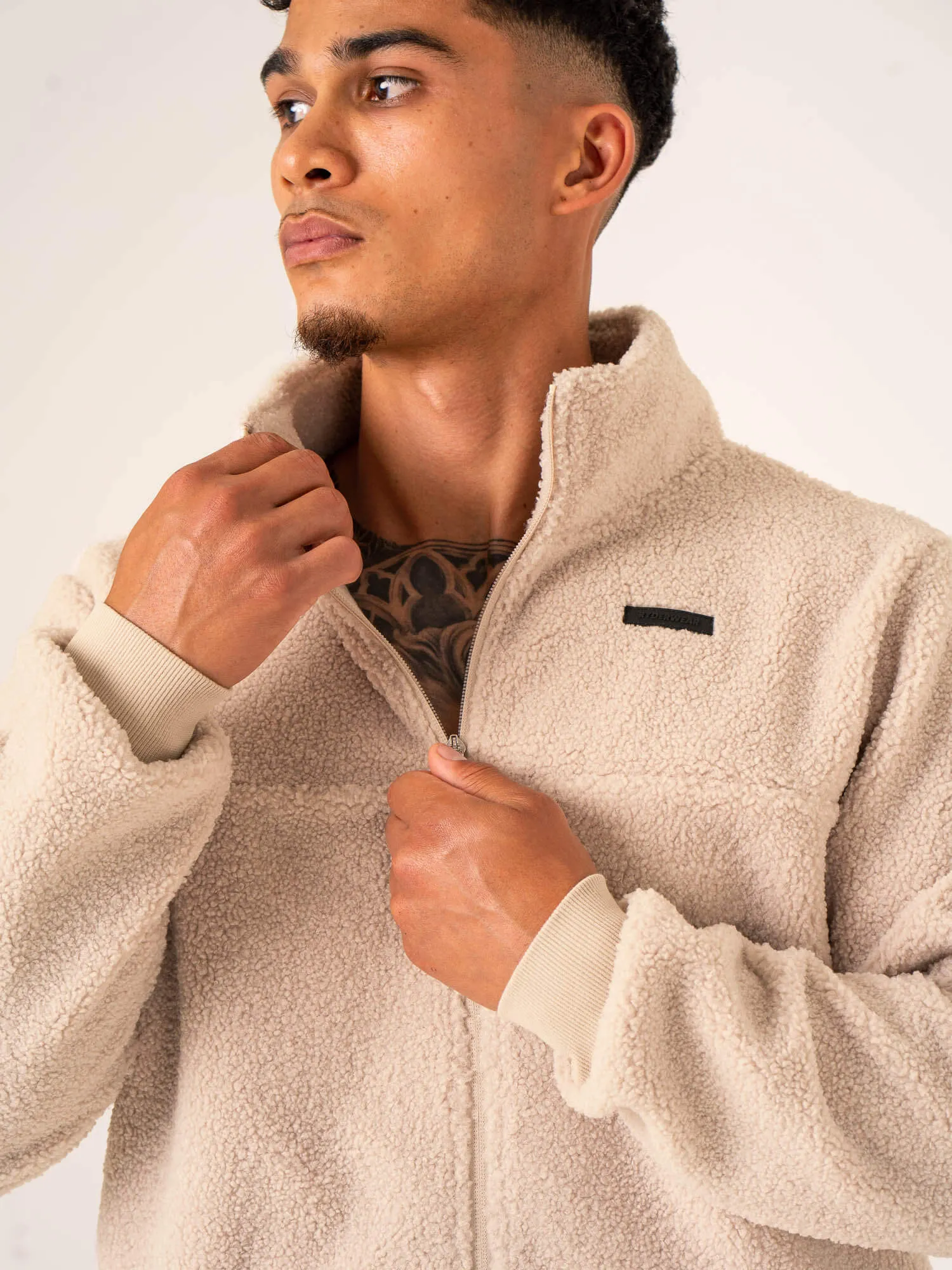 Flex Polar Fleece Jacket - Chalk