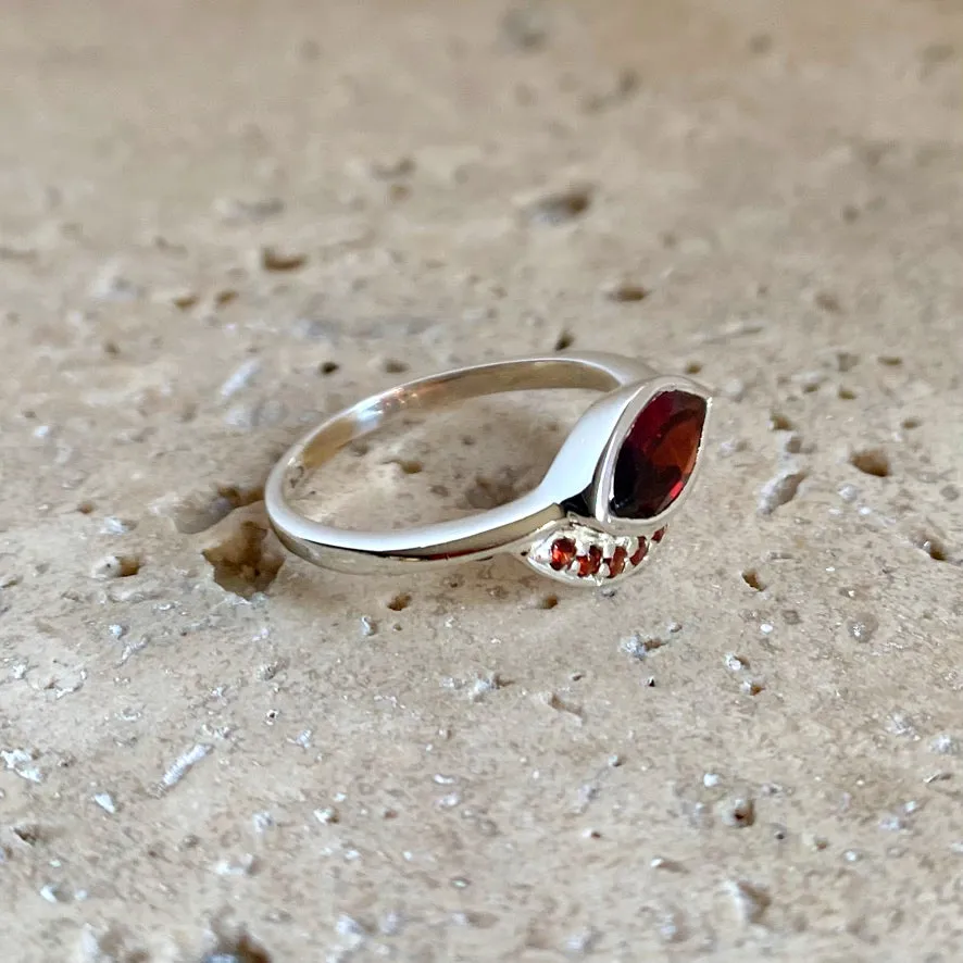 Garnet Ring - Envy