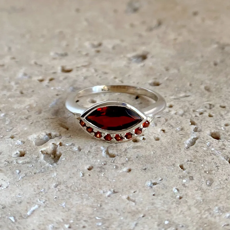 Garnet Ring - Envy