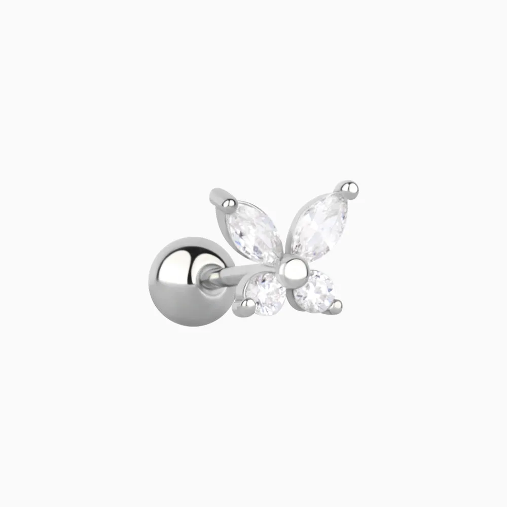 Gems Butterfly Stud