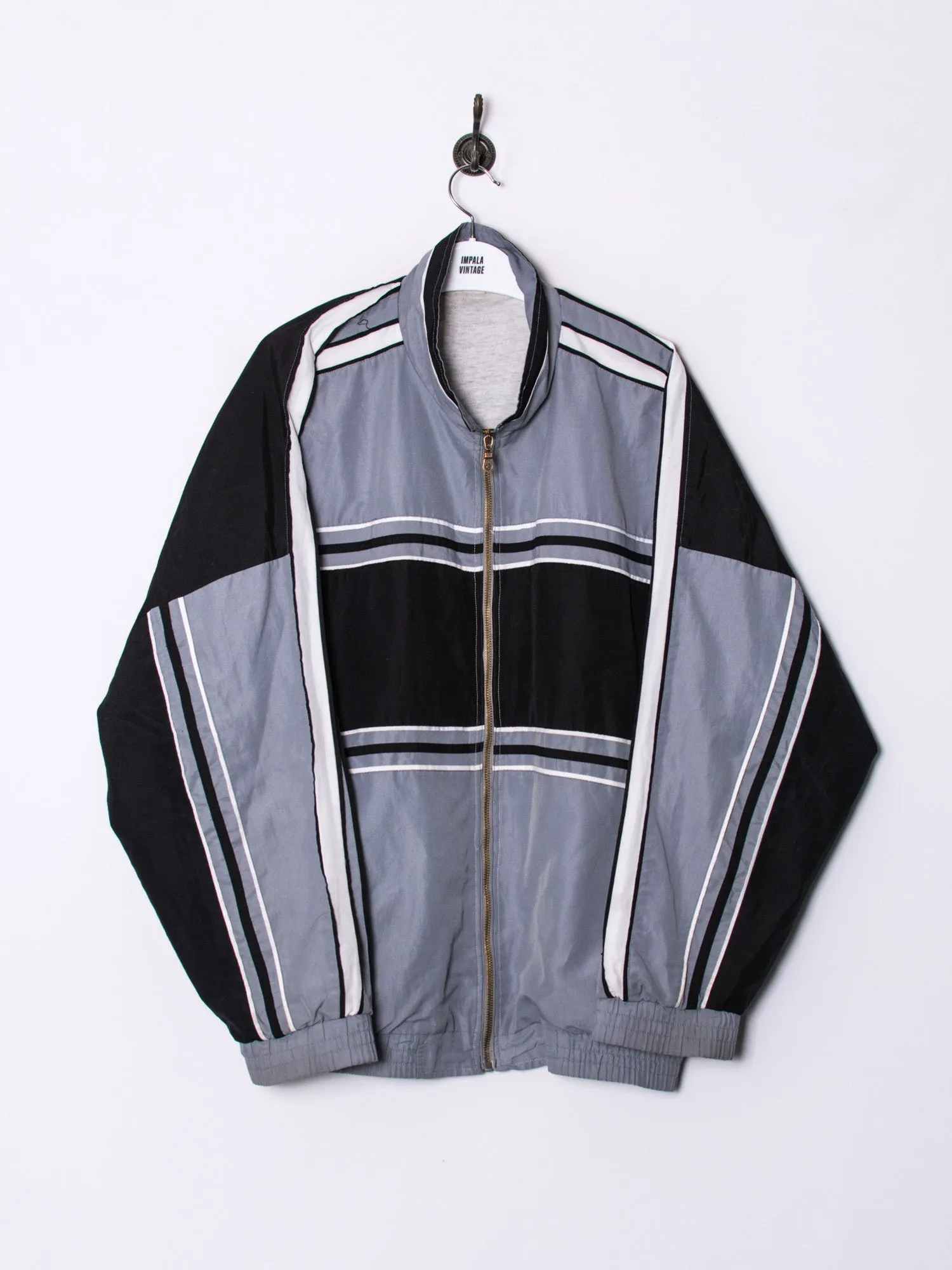 Grey Stripe Track Jacket