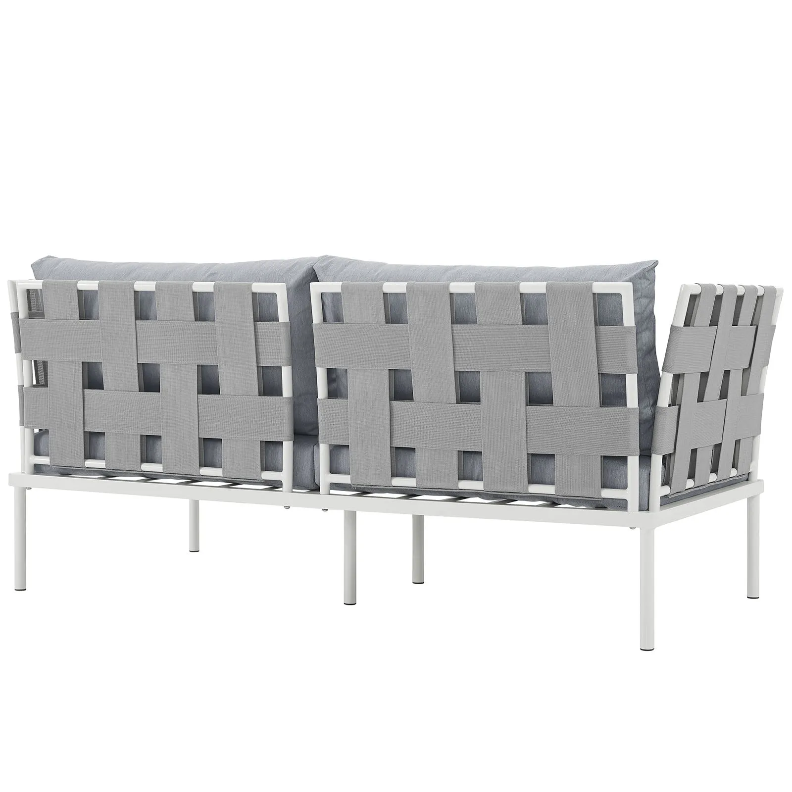 Harmony Outdoor Patio Aluminum Loveseat