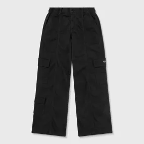 H.E.R. Straight Cargo Pants - Black