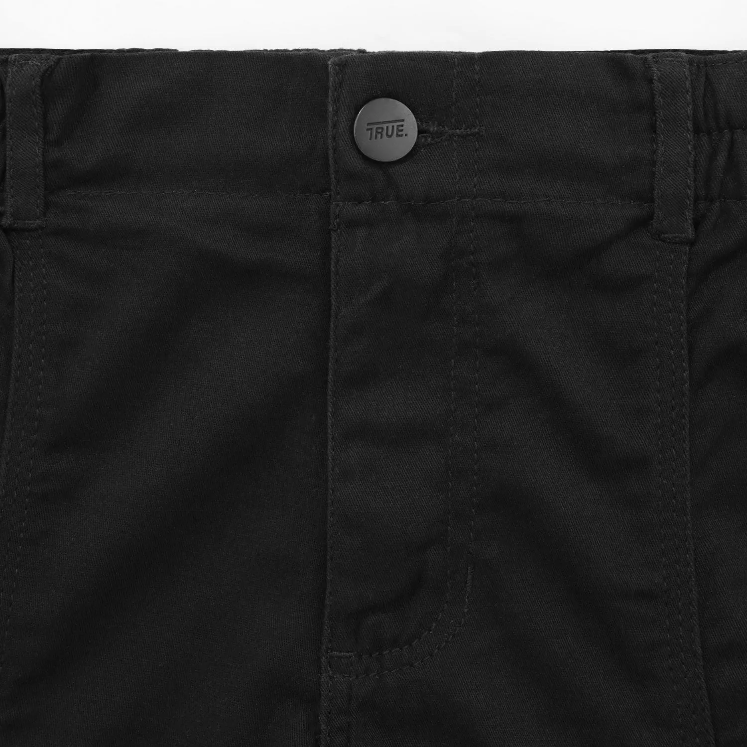 H.E.R. Straight Cargo Pants - Black