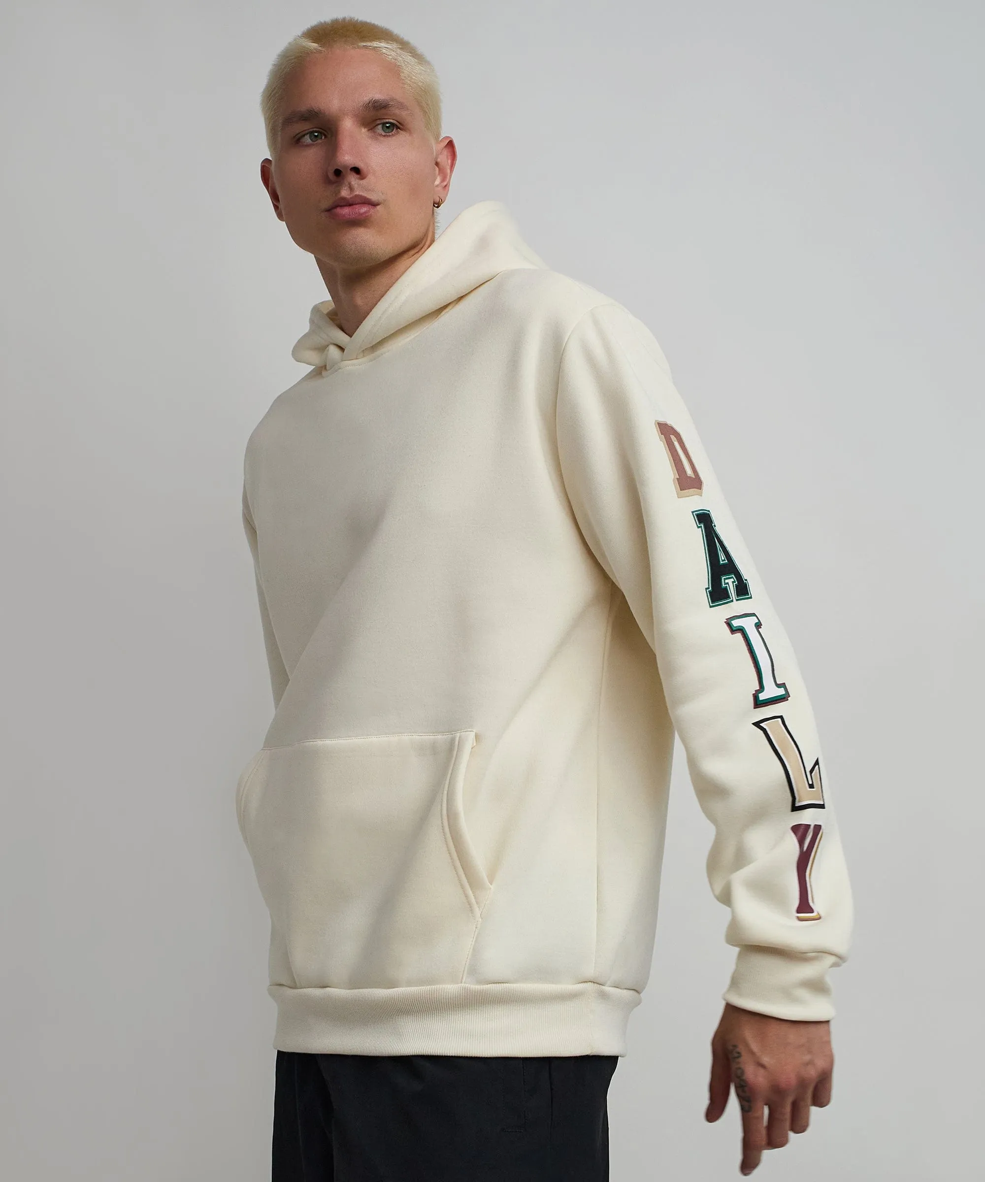 Hustle Daily Hoodie - Cream