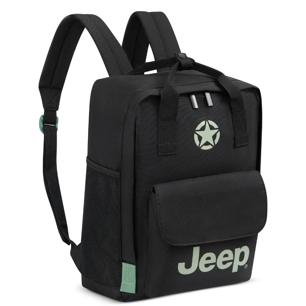 Jeep 15" Tote Laptop Backpack - Black