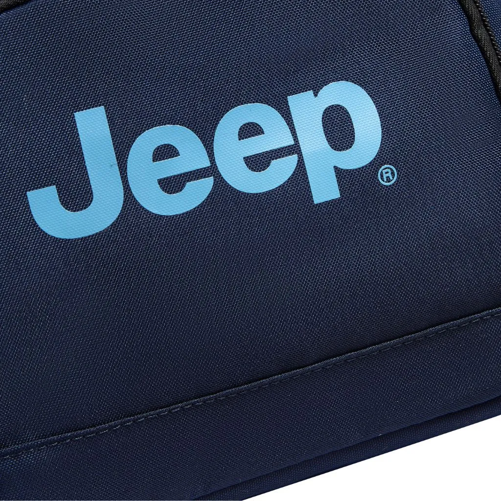 Jeep Rolltop 17" Laptop Backpack - Navy