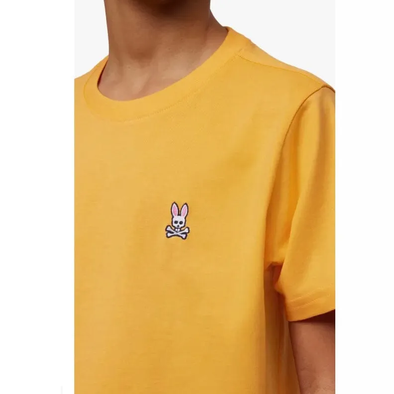 Kids Psycho Bunny Classic Crew Neck Tee (Orange Soda) B0U014Y1PC