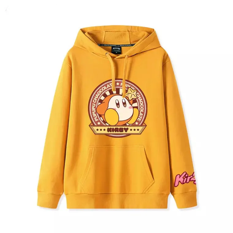 Kirby fall hoodie plus size more kawaii