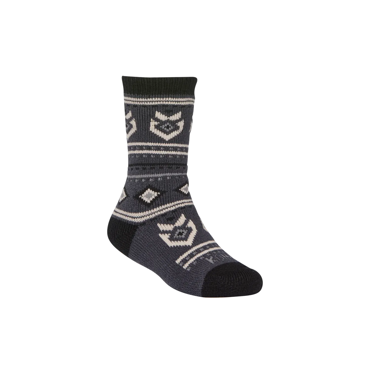 Kombi Black Children's Getaway Sock