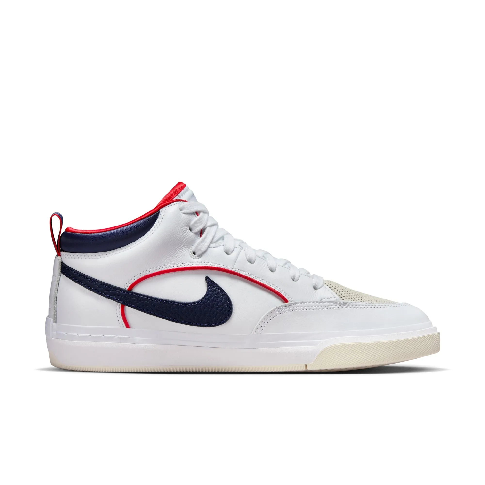 LEO REACT PREMIUM WHITE / MIDNIGHT NAVY / UNIVERSITY RED