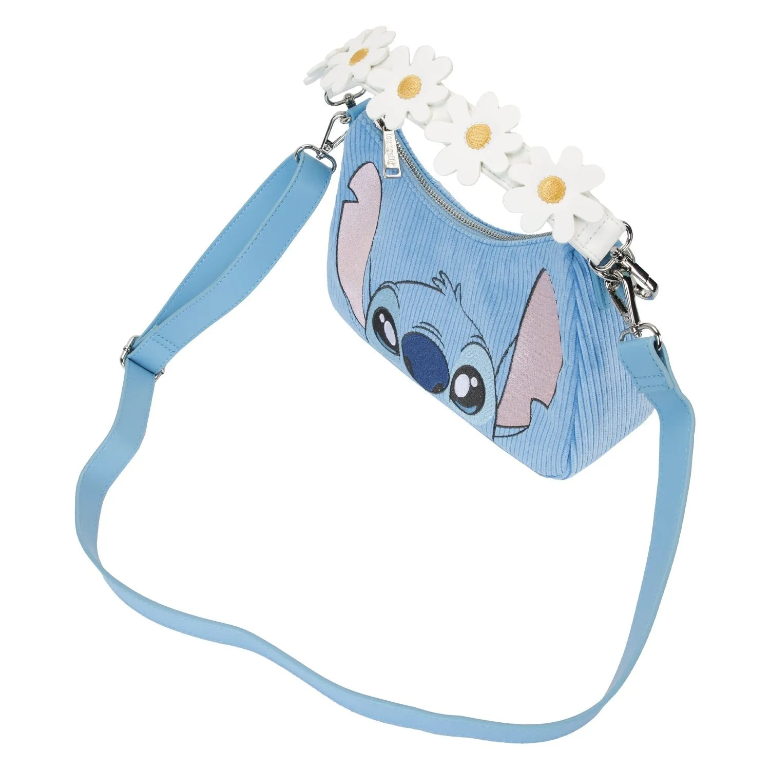 Loungefly Disney Lilo and Stitch Springtime Stitch Daisy Handle Crossbody