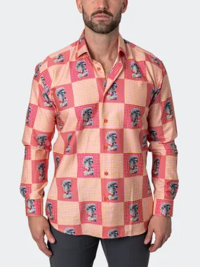 Maceoo Shirt | Fibonacci Popart Red