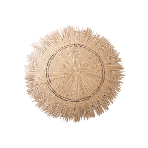 Malawi Sun Cirlce Wall Art | Natural