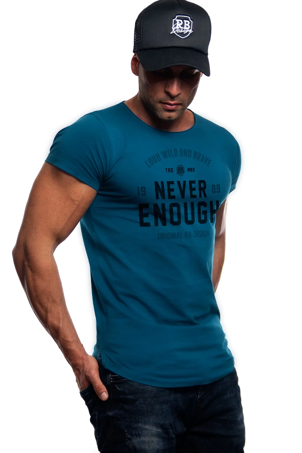 Men's T-shirt "Never Enough" MD981