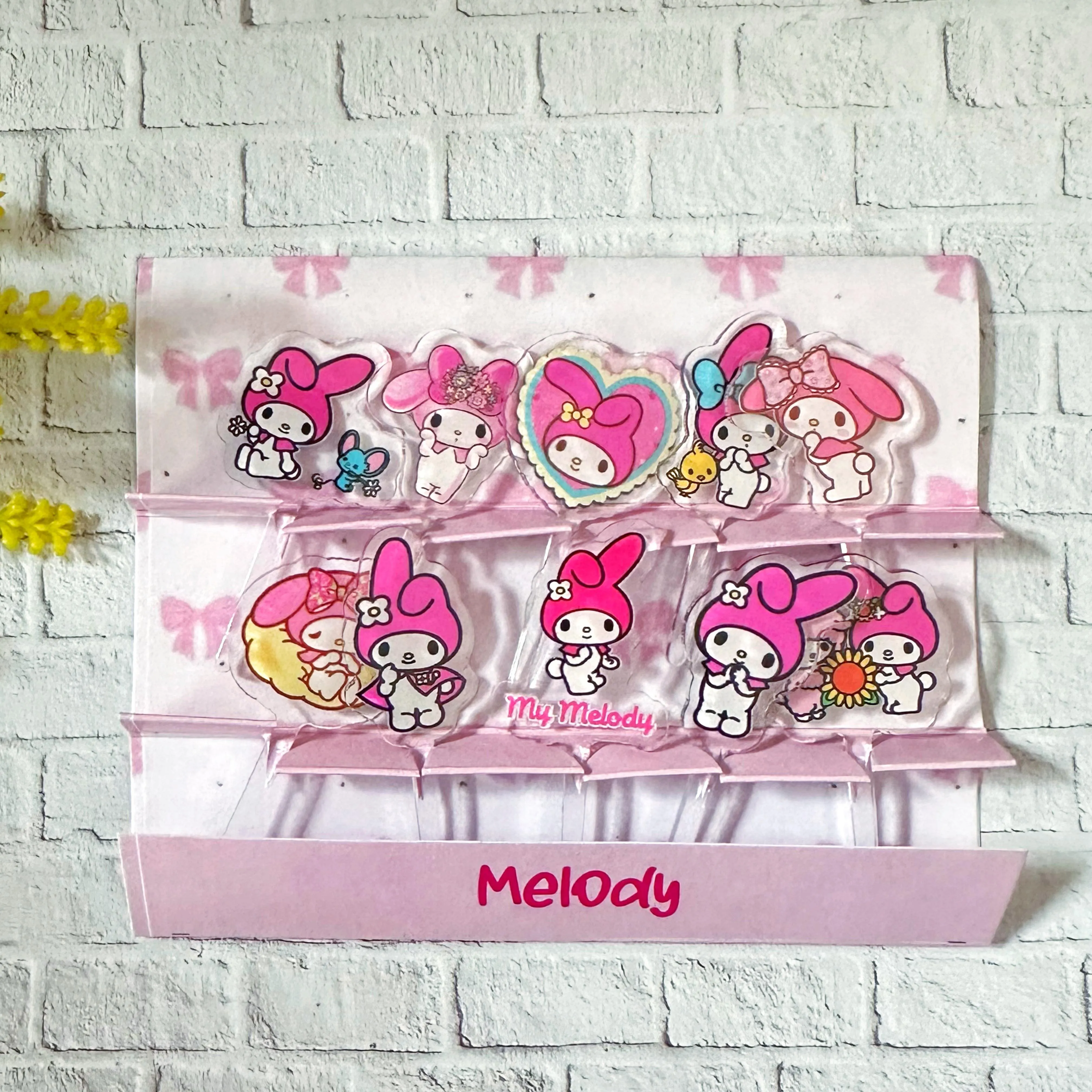 My Melody Acrylic Food Picks