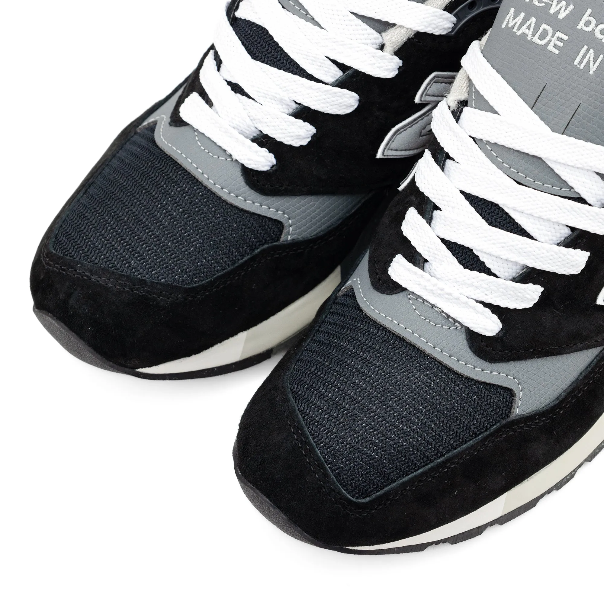 New Balance 998 Made in USA Black/Silver U998BL