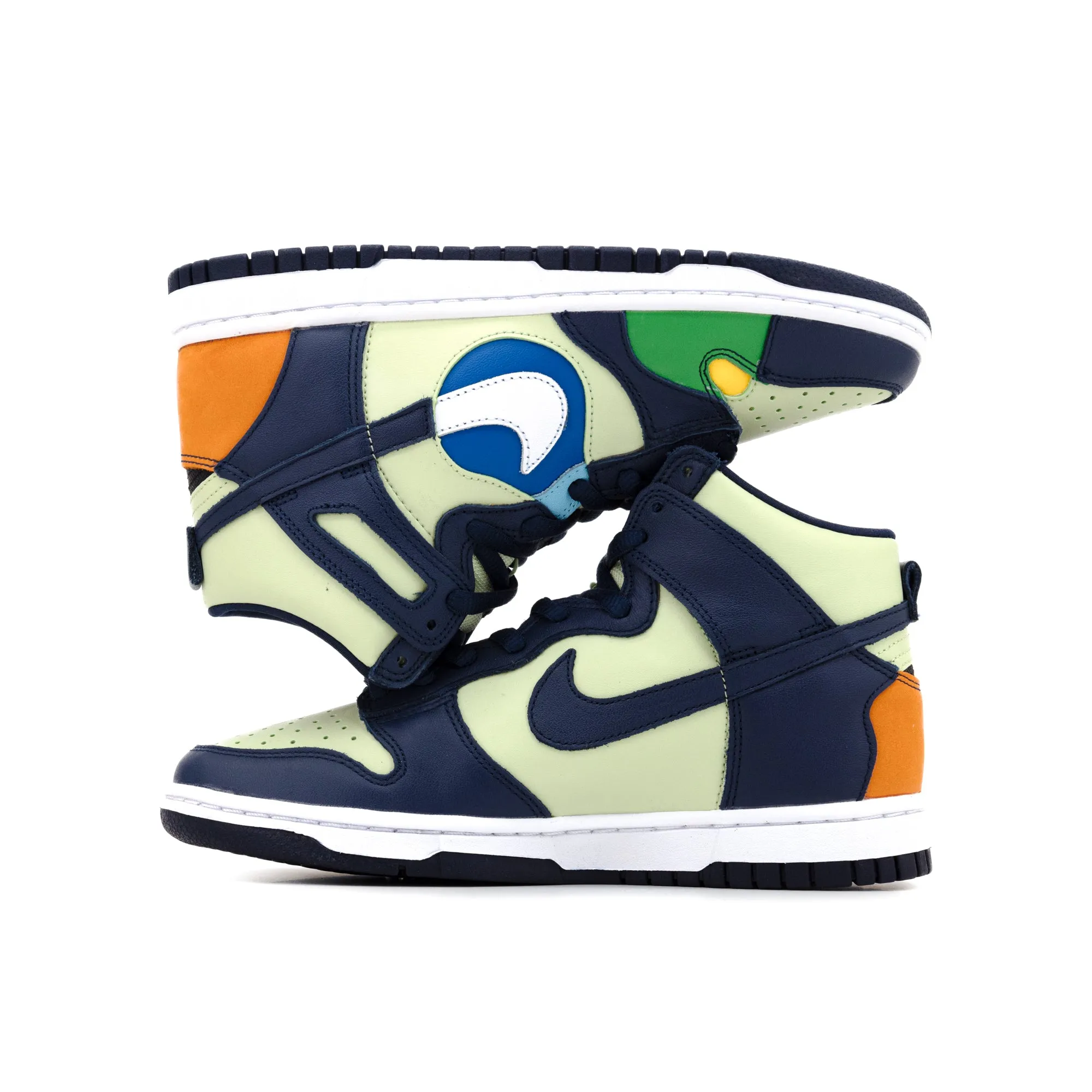 Nike Women's Dunk High LX "See Through" Pistachio/Midnight Navy DQ7575-300