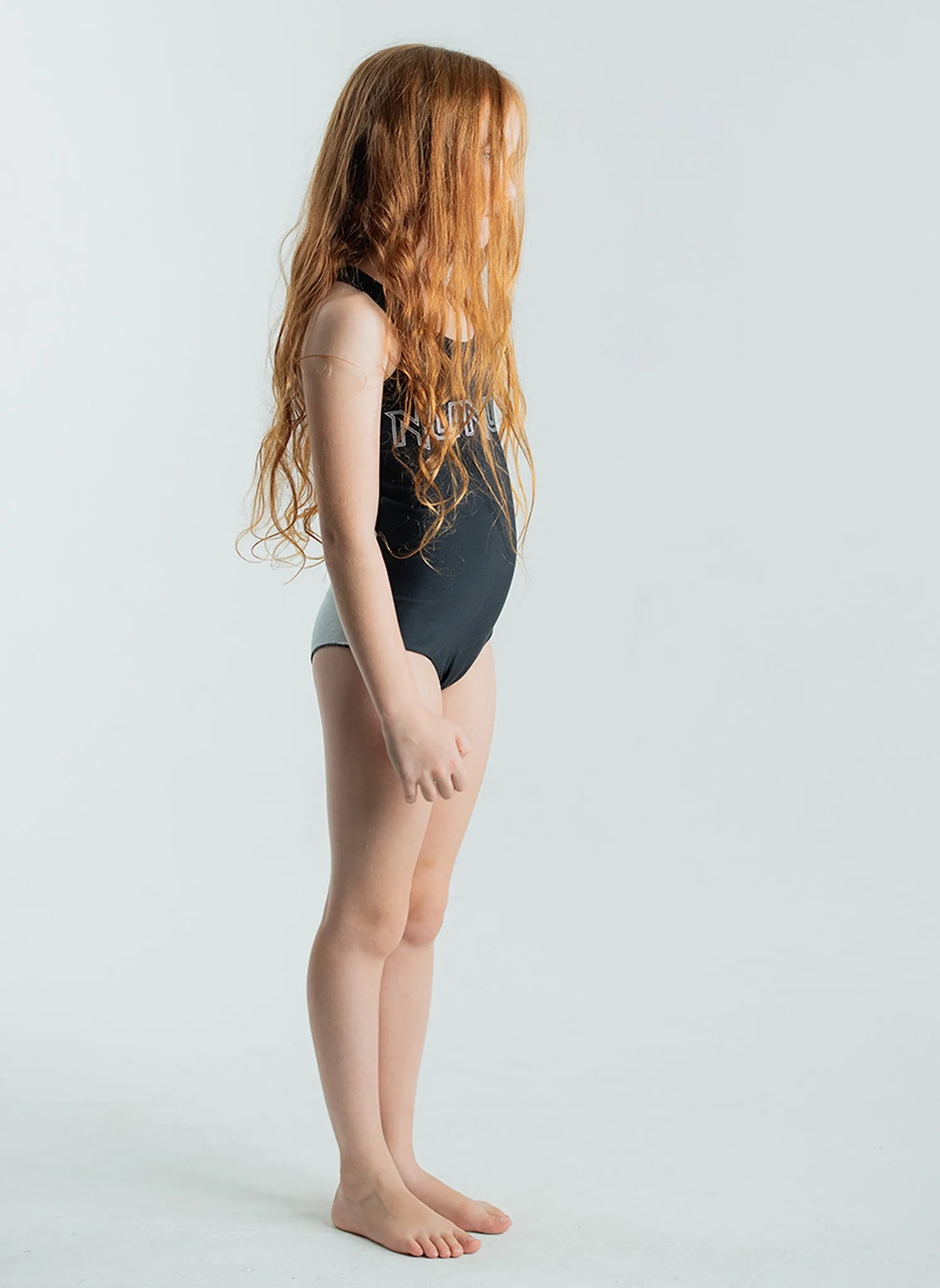 NUNUNU Cut Out Back Swimsuit