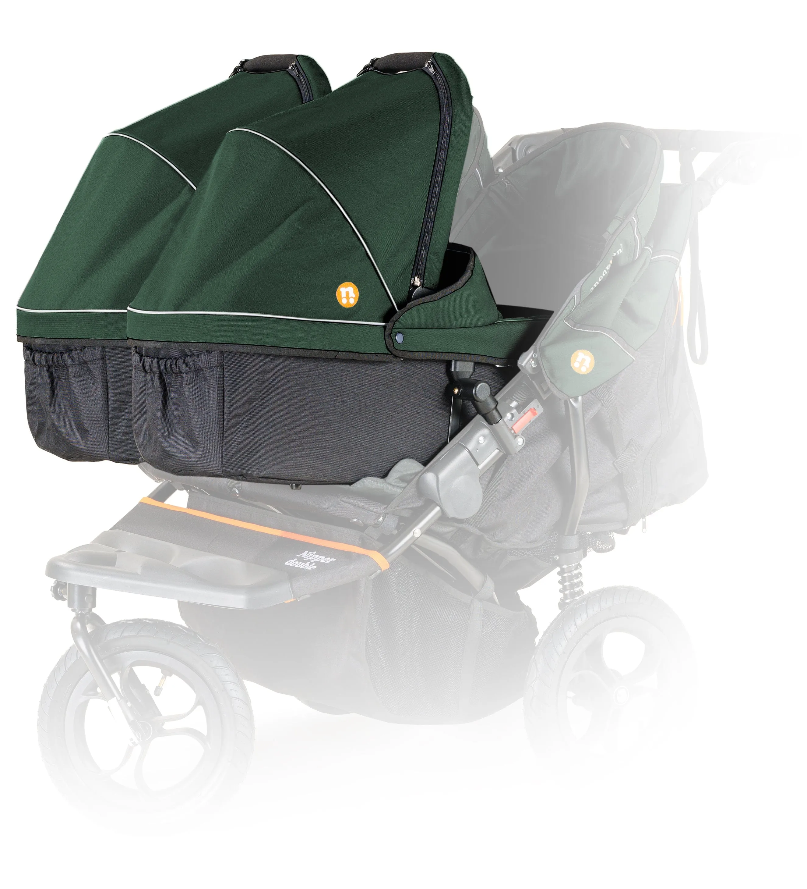 Out n About Double Carrycot - Sycamore Green