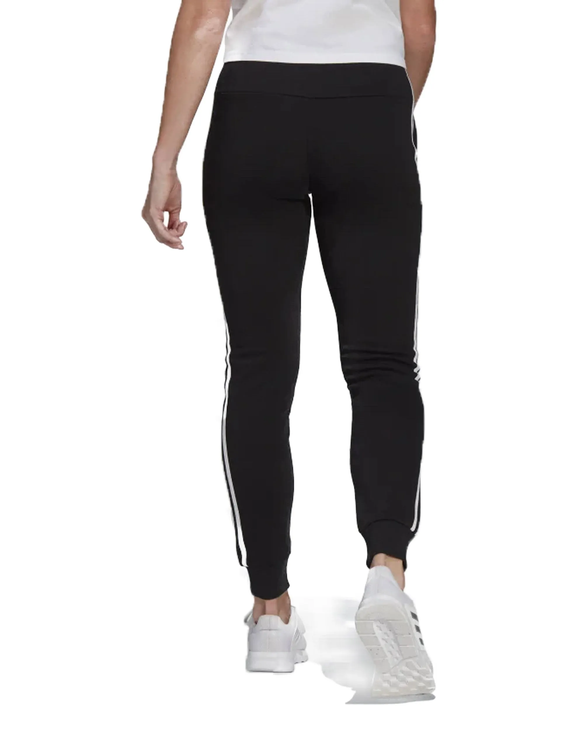 Pantalone Donna Adidas Pantalone 3 Stripes Nero