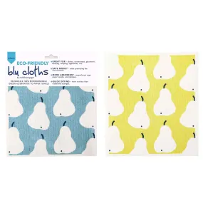 Pears Eco-Friendly blu Sponge Cloth  - Set of 2