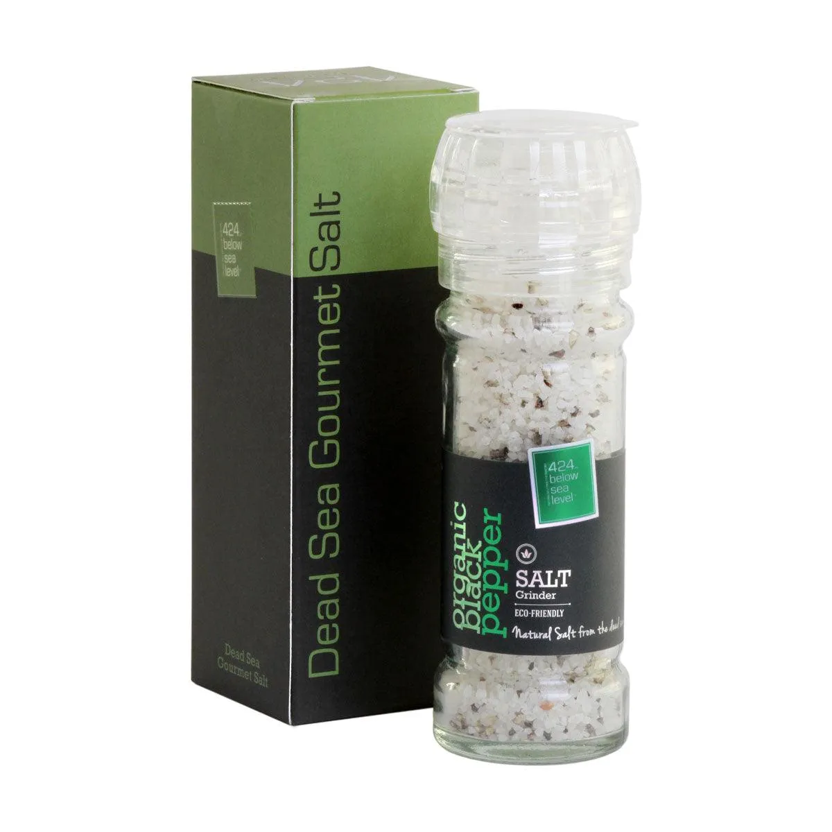 Platinum Organic Black Pepper Dead Sea Salt 110 gram